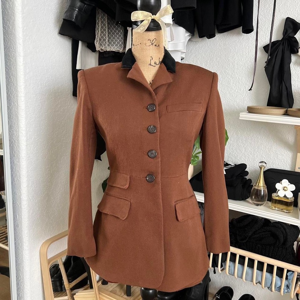 Double Breasted Coat Ralph Lauren